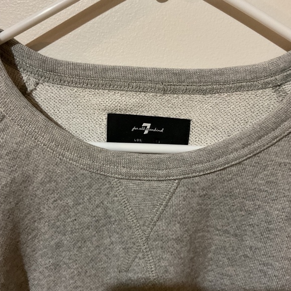 Sweatshirt Womens size Medium 7 For all mankind - Picture 2 of 2